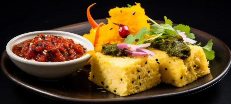 dhokla gujarati food -india