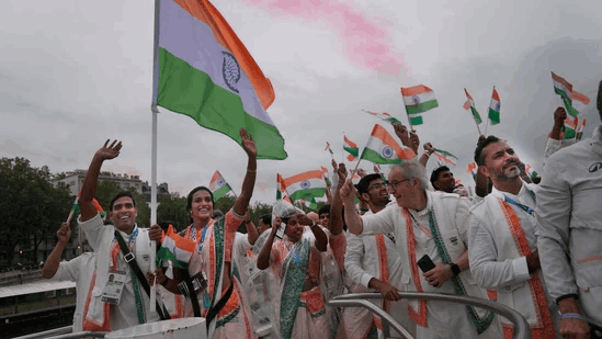 india in a Paris-Olympics