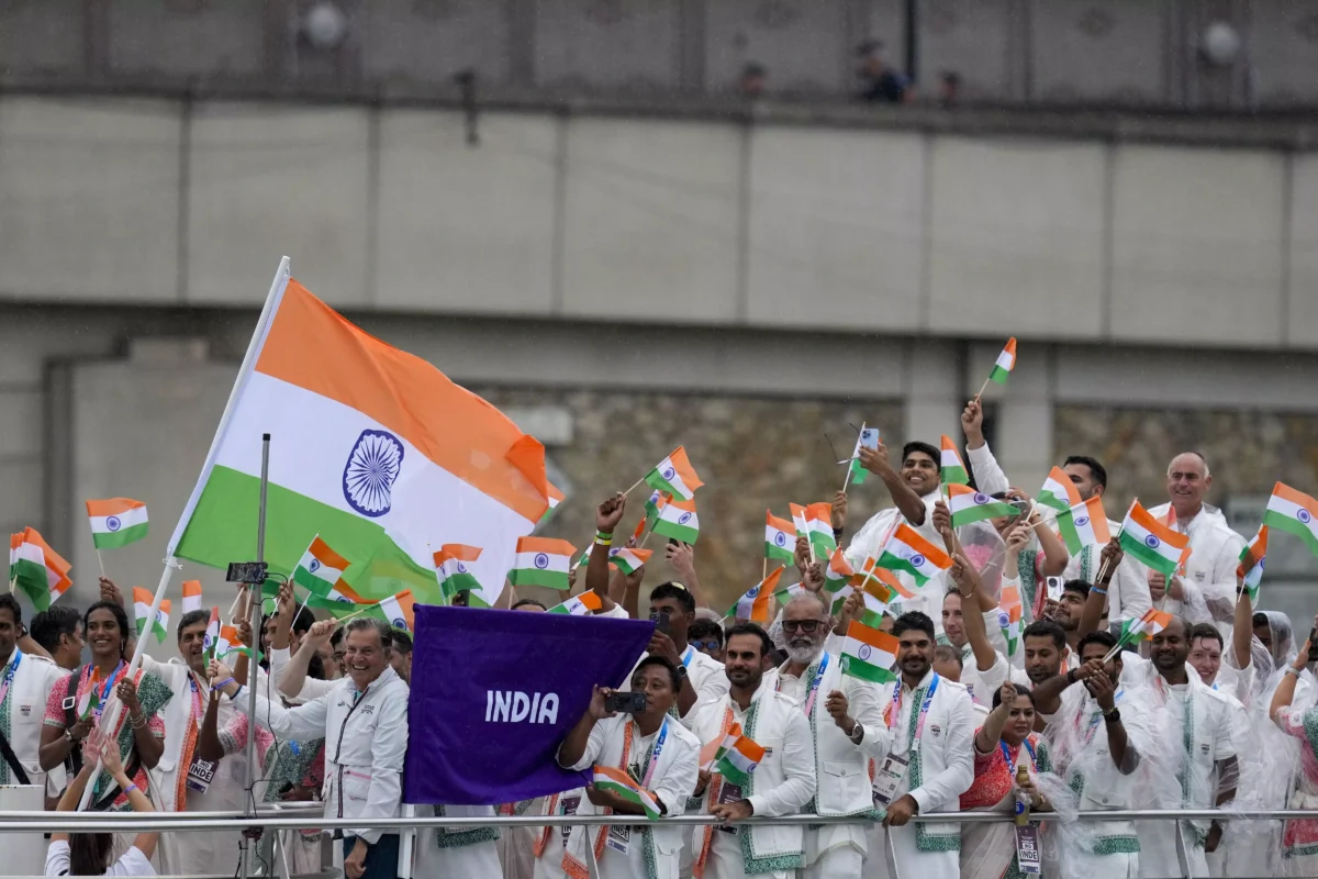 india in a Paris-Olympics