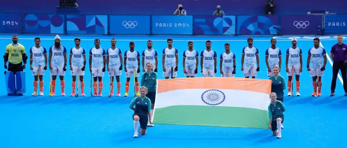 india in a Paris-Olympics