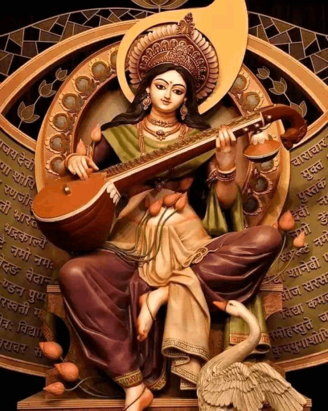 significance of saraswati puja . Saraswati-puja-Image-.-Indian-Festival-.-Astonishing-Bharat